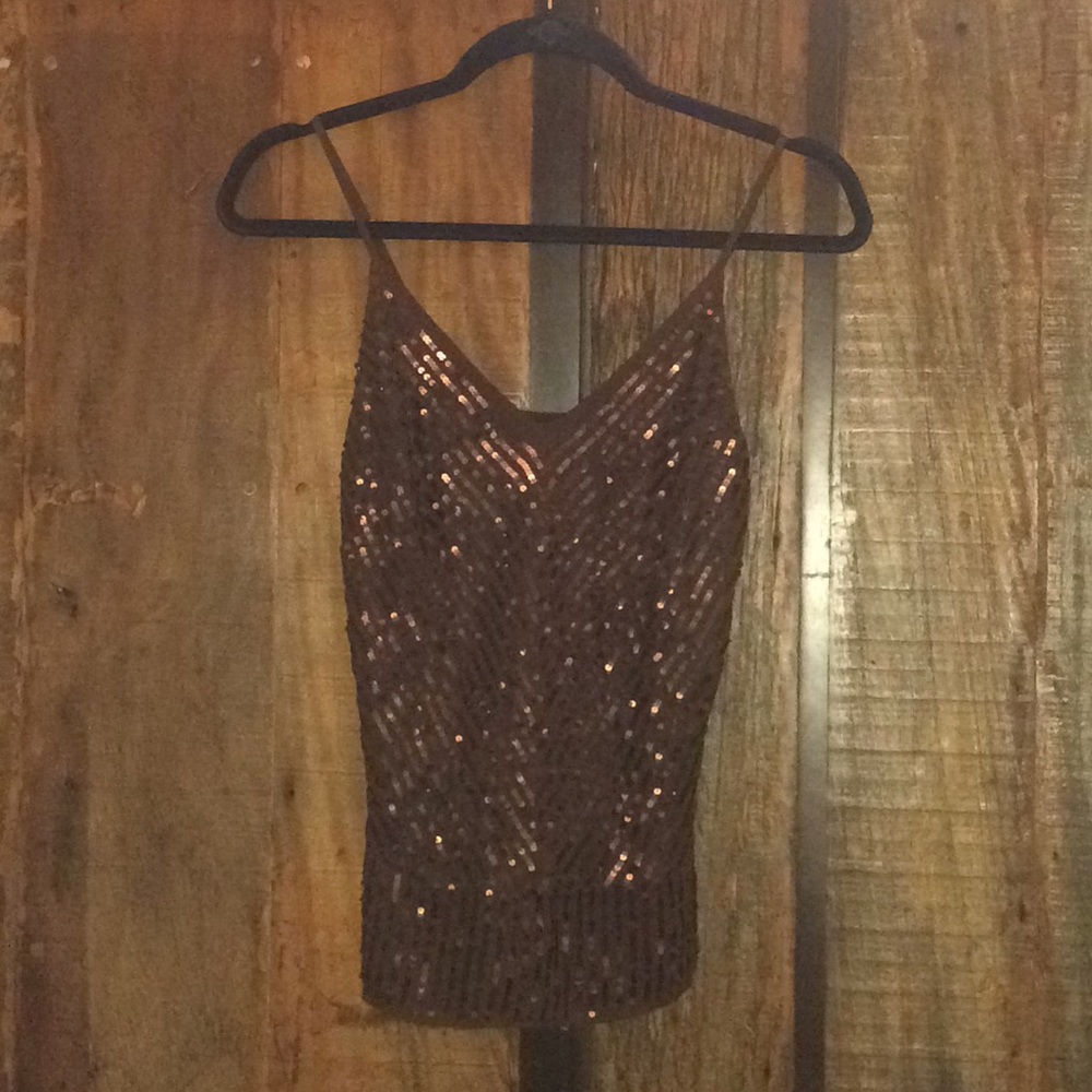 Kenneth Cole Sequin Tank